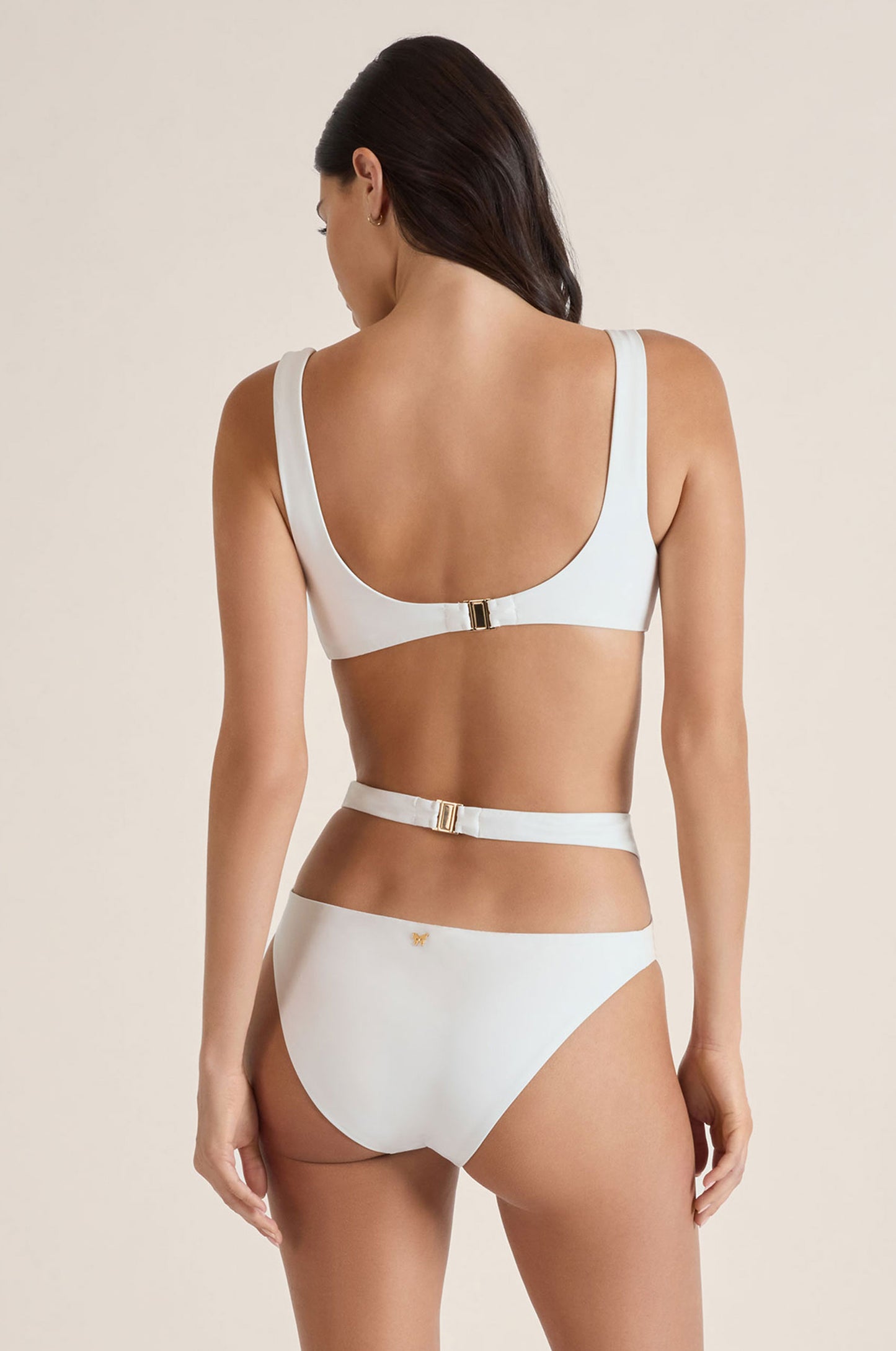 LA SIRENE CUTOUT HIGH WAIST BIKINI BOTTOM