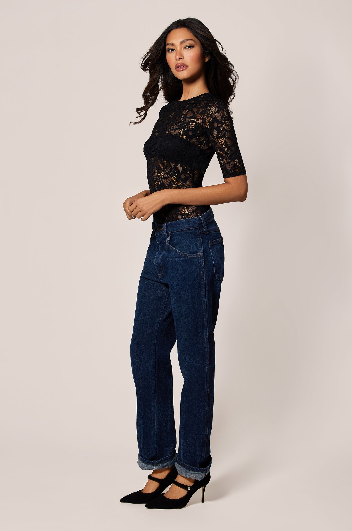 SOPHIE STRETCH LACE BODYSUIT