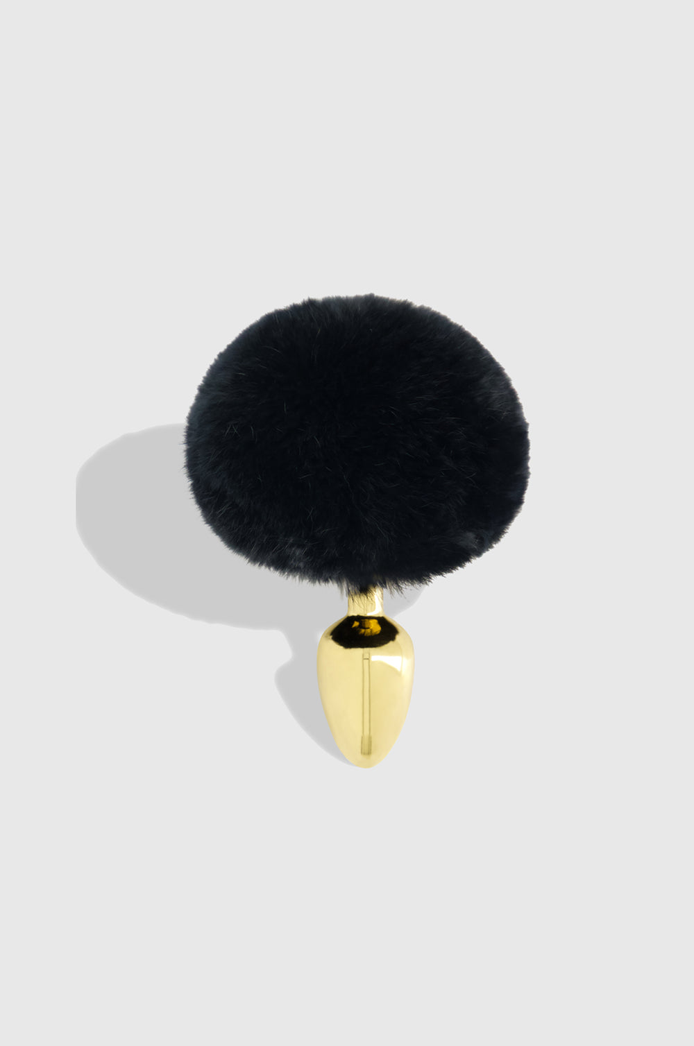 Black Bunny Tail Butt Plug in Gold | Luxury Gold Anal Plug | Kiki de Montparnasse Black Bunny Tail Butt Plug in Gold | Luxury Gold Anal Plug | Kiki de Montparnasse
