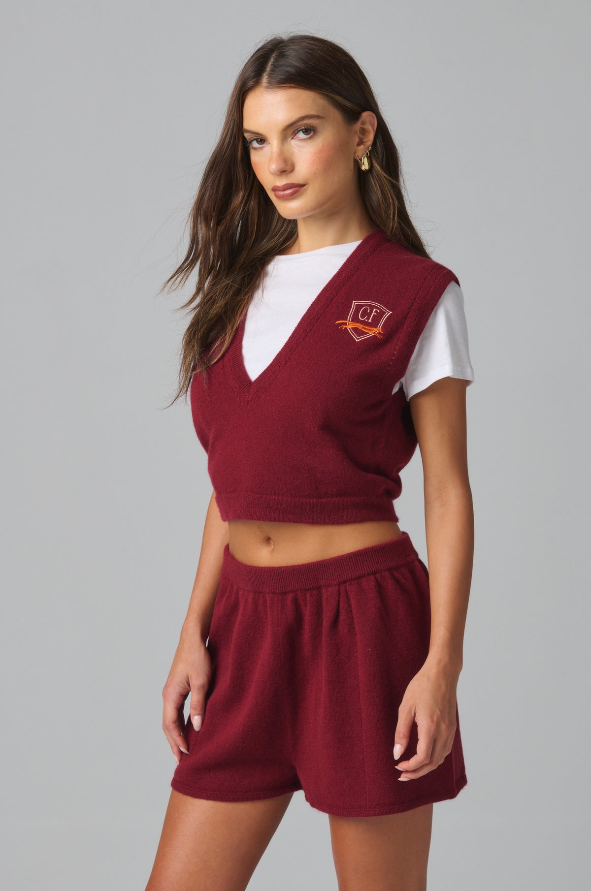 KIKI DE MONTPARNASSE X CHARLIE FOX - CASHMERE KNIT VEST