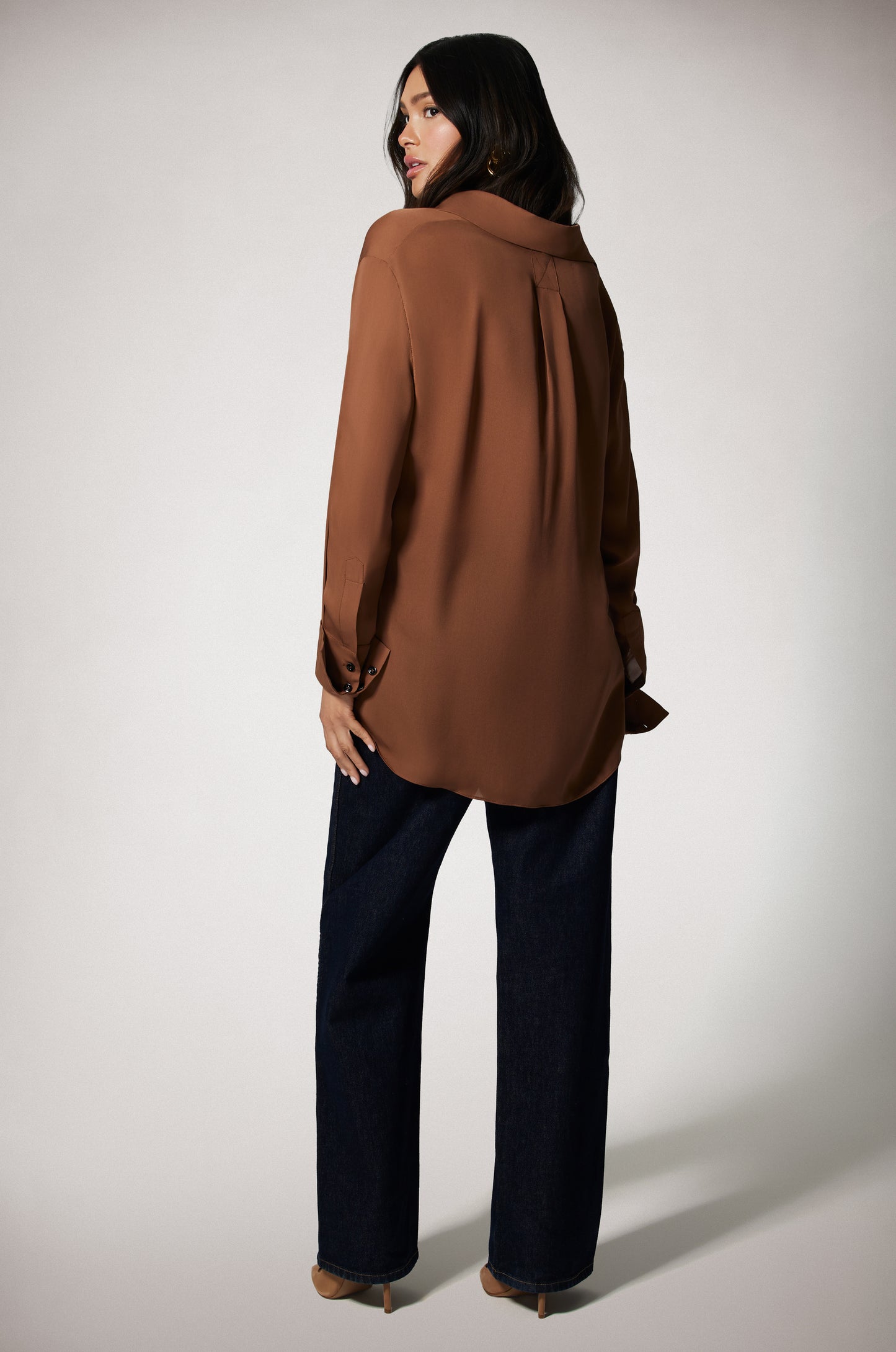 GEORGETTE GIRLFRIEND SHIRT