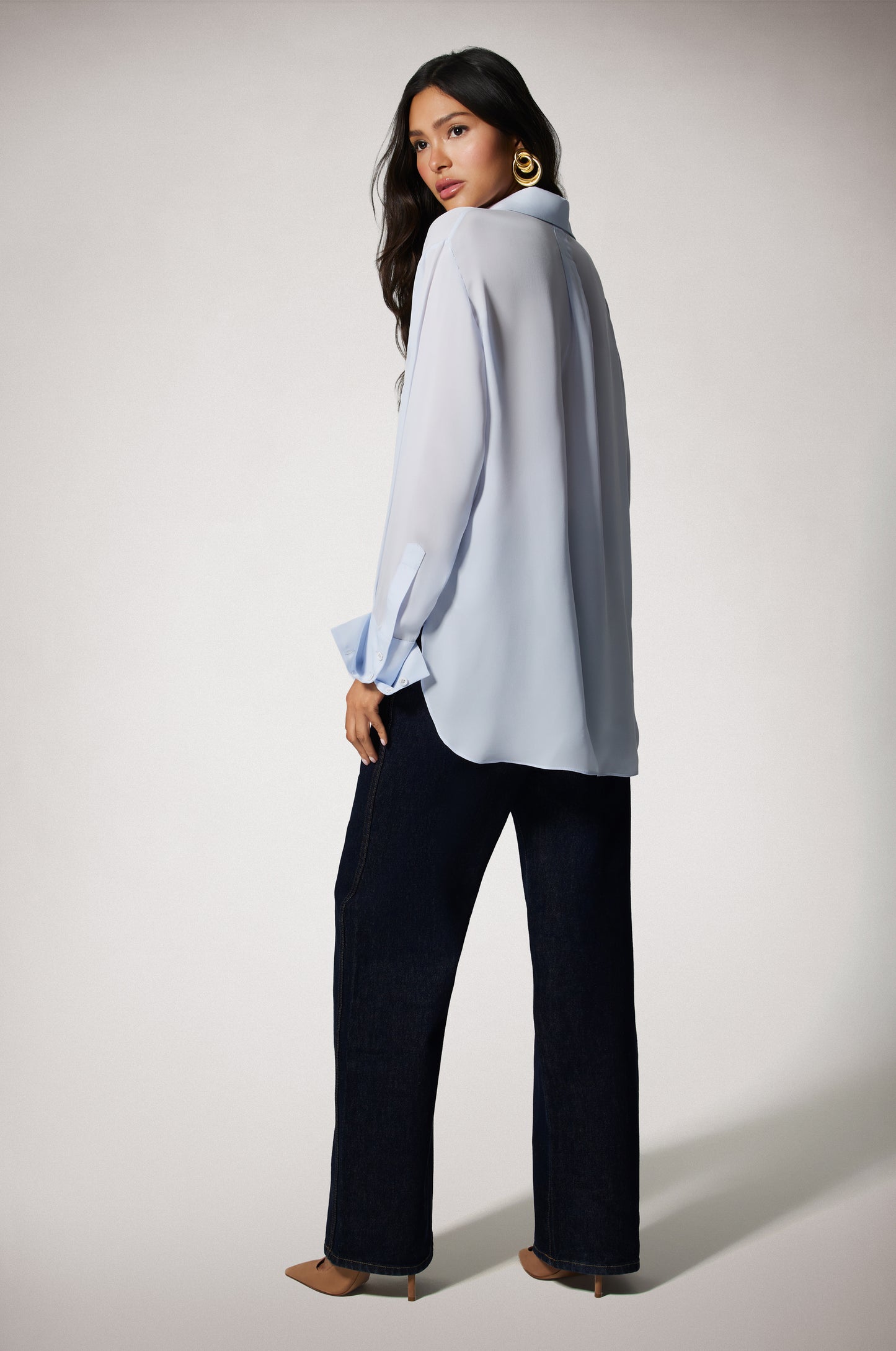 GEORGETTE GIRLFRIEND SHIRT