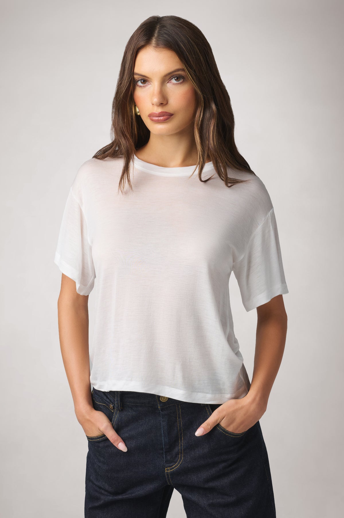 INTIME OPEN BACK T-SHIRT