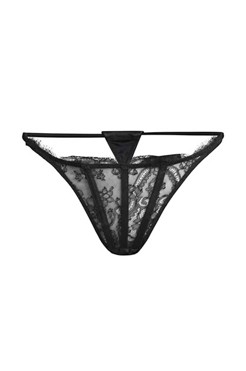 LEATHER AND LACE G-STRING