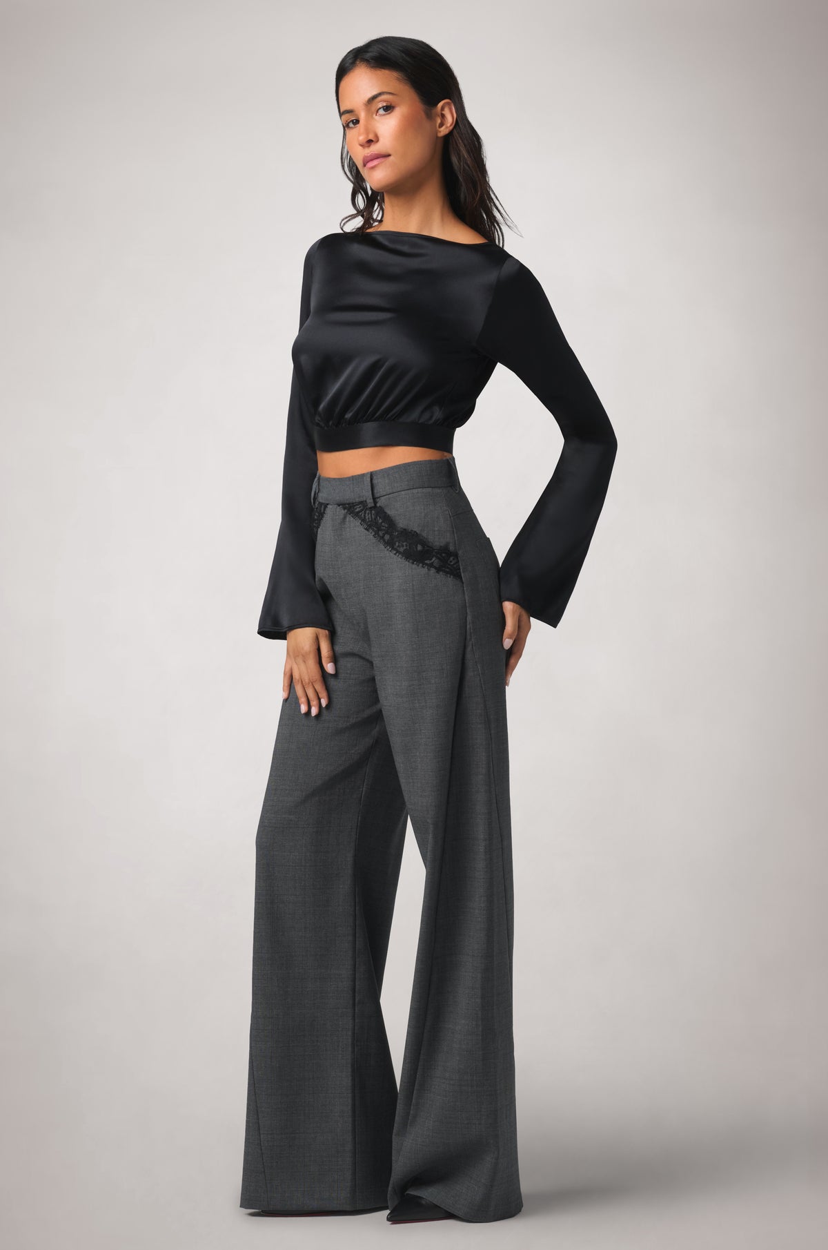 SOIE OPEN BACK TIE TOP