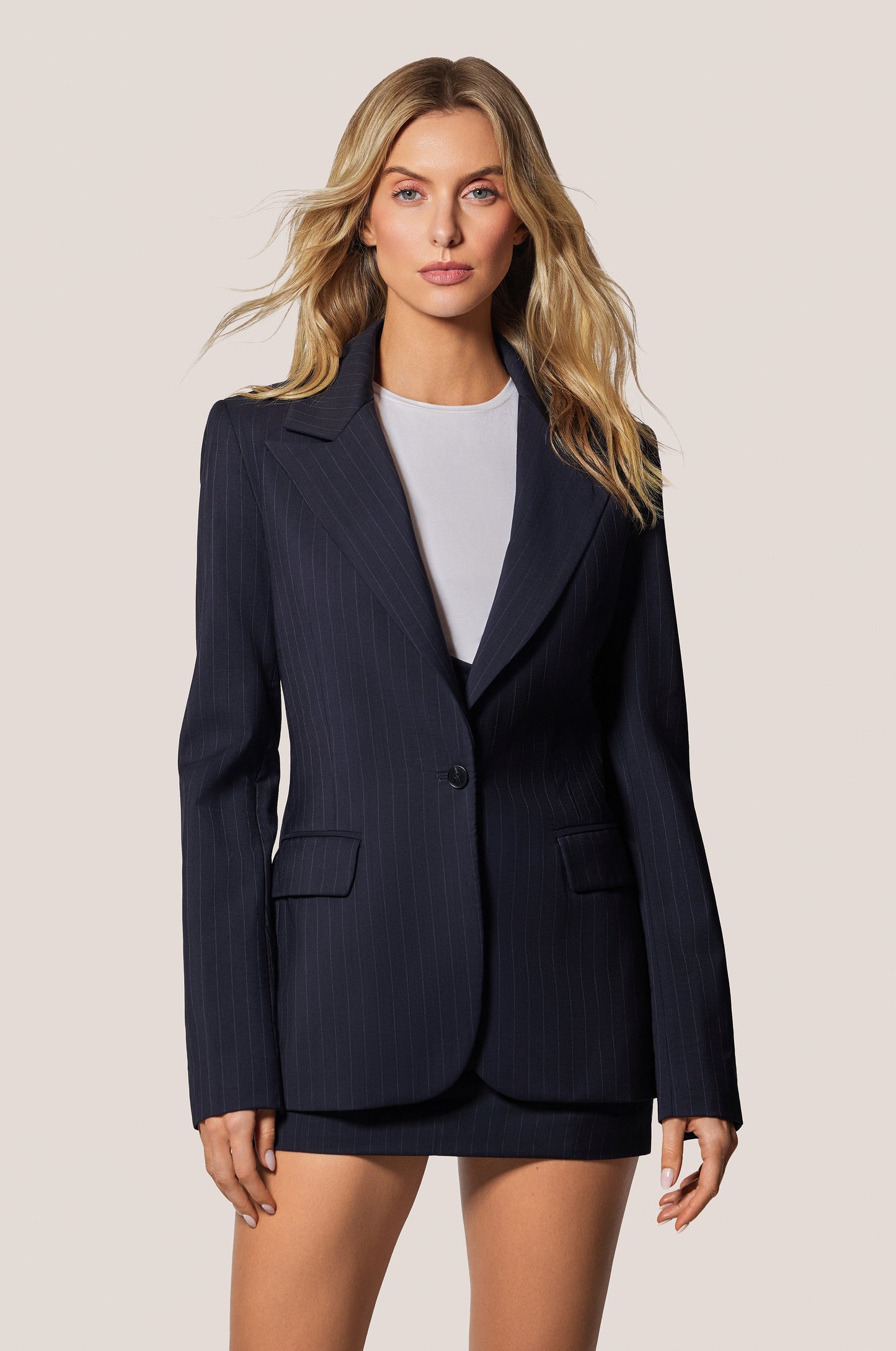 SUITING UNDERBUST MINI SKIRT