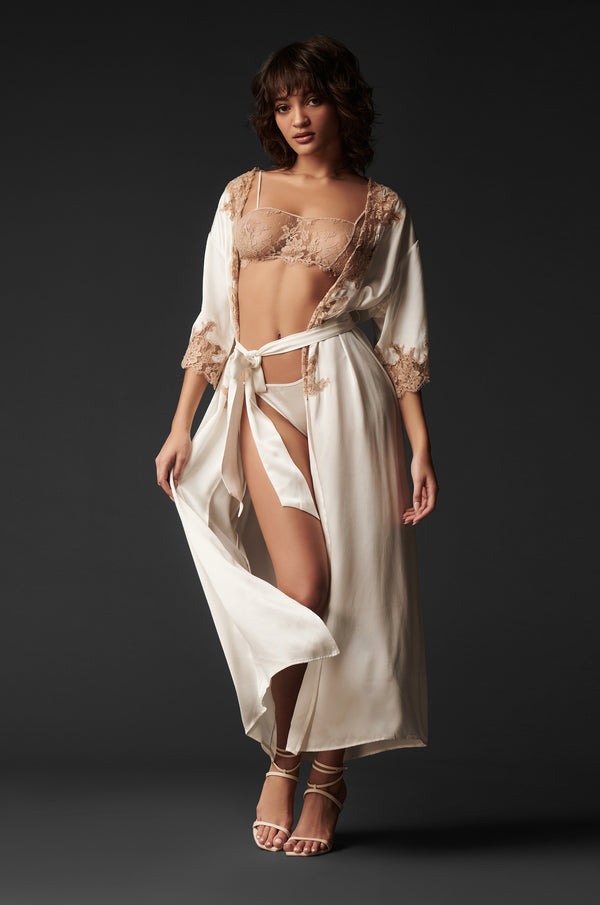ORCHID LONG ROBE